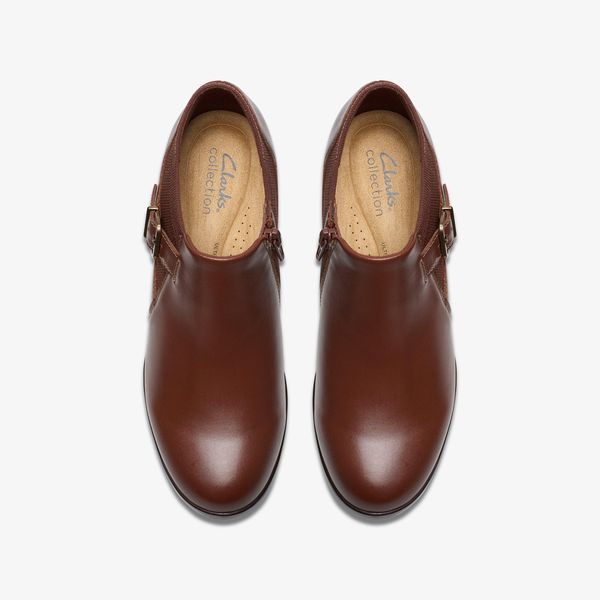 Womens Emily2 Darcey British Tan Leather Troer Shoes - Image 6