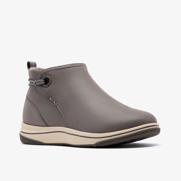 Womens Breeze Derby Dark Grey Ankle Boots - Image 6