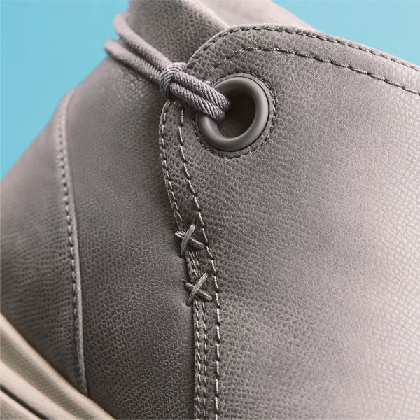 Womens Breeze Derby Dark Grey Ankle Boots - Image 4