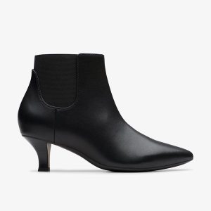 Womens Kepley Erin Black Ankle Boots