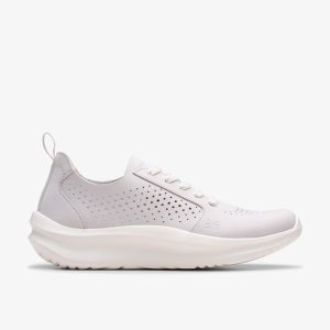Womens Solevana Style Off White Sneakers