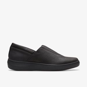 Women's  BreezeSky Ria Black/Black Slip-Ons