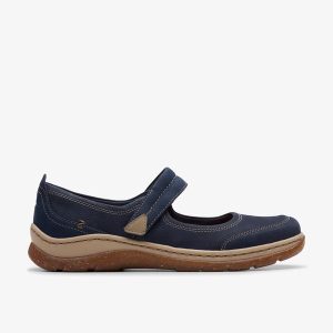 Womens Orlene Jane Navy Mary Janes