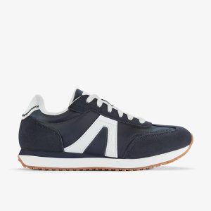 Womens Calo Run2 Navy Combination Sneakers