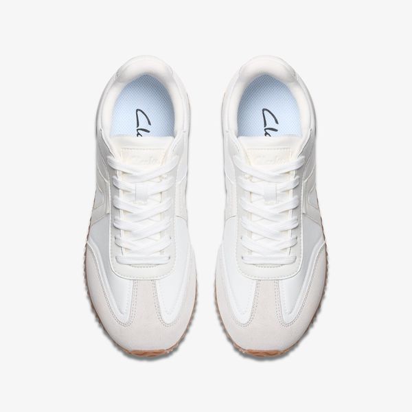 Womens Calo Run2 White Combination Sneakers - Image 6