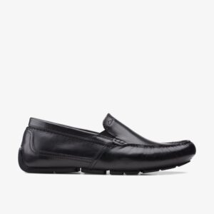 Markman Plain Black Leather