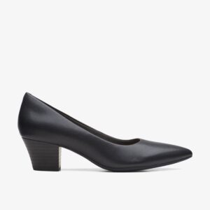 Teresa Step Black Leather
