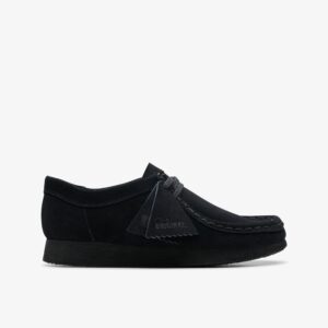 Wallabee Older Black Suede
