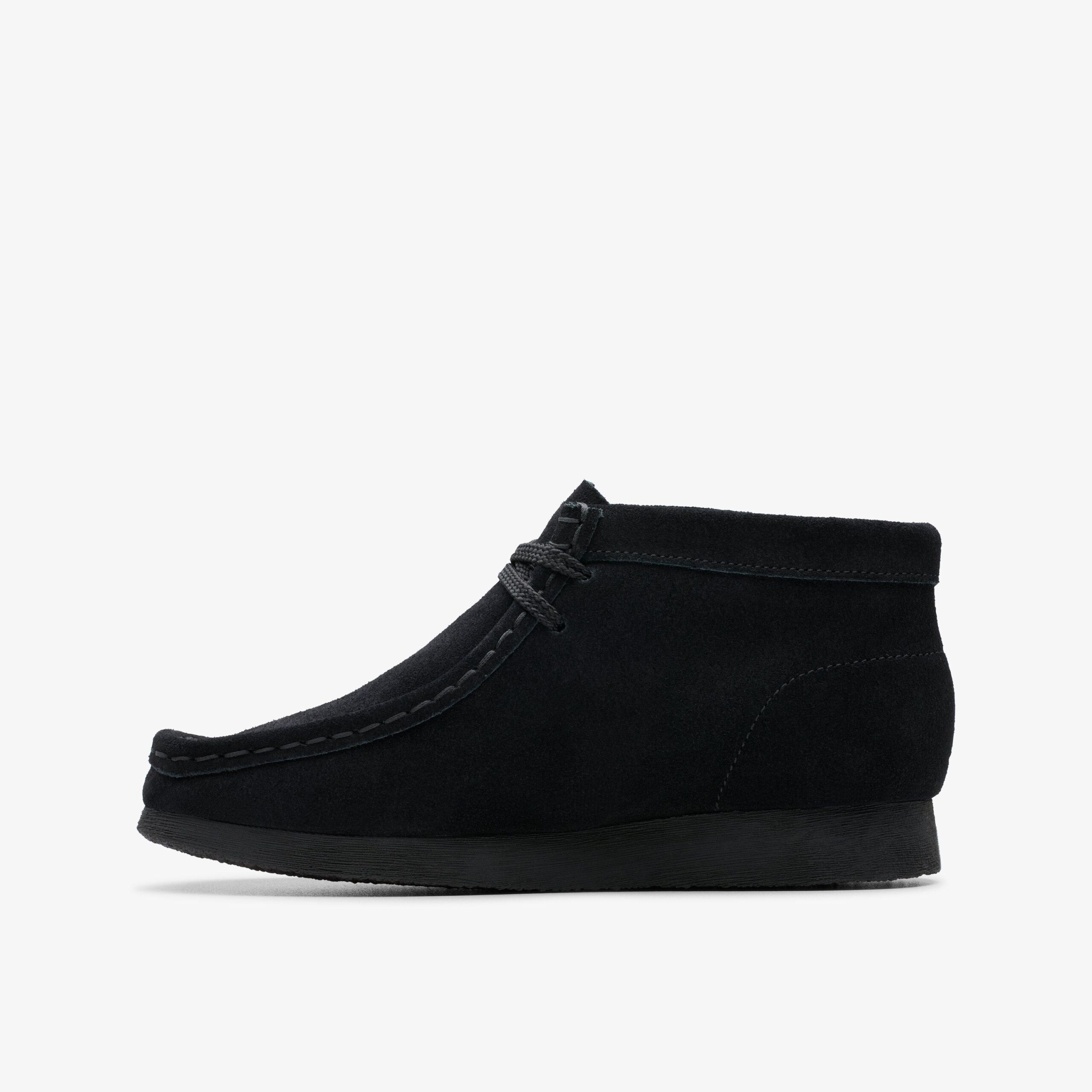 Wallabee Boot Older Black Suede - Image 2
