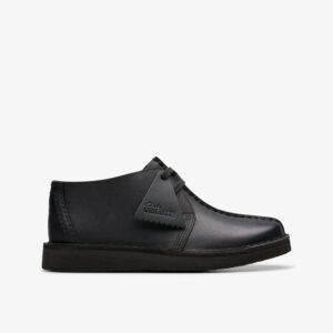 Desert Trek Older Black Leather
