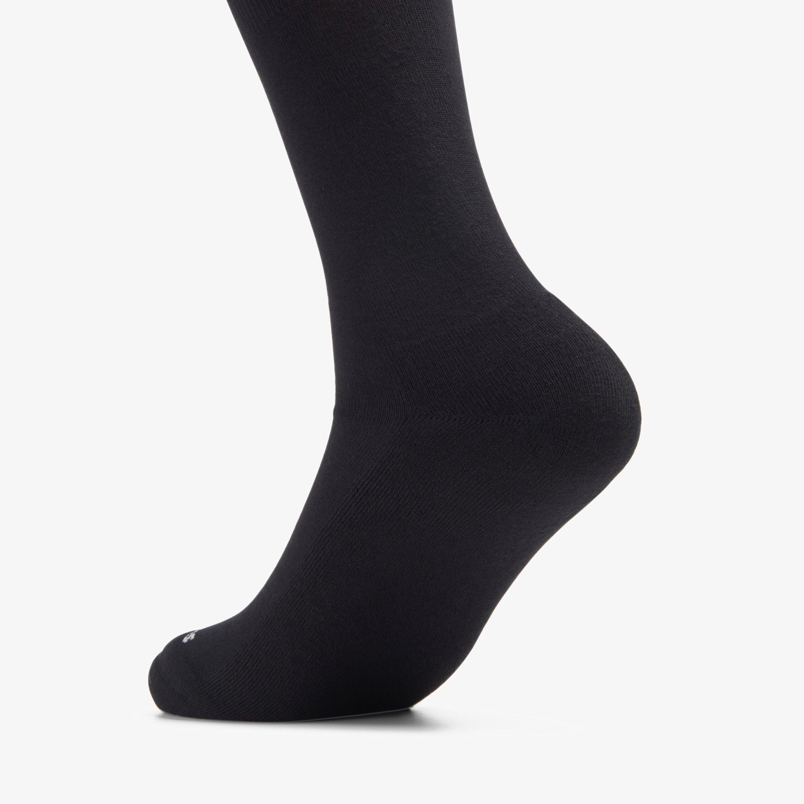 Solid Crew Sock Black - Image 2