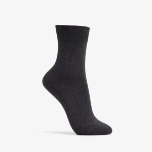 Solid Dress Crew Sock Charcoal