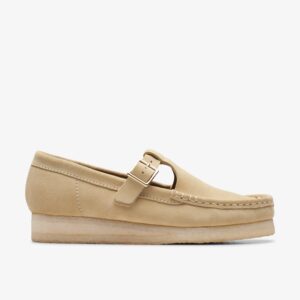 Wallabee T-Bar Maple Suede