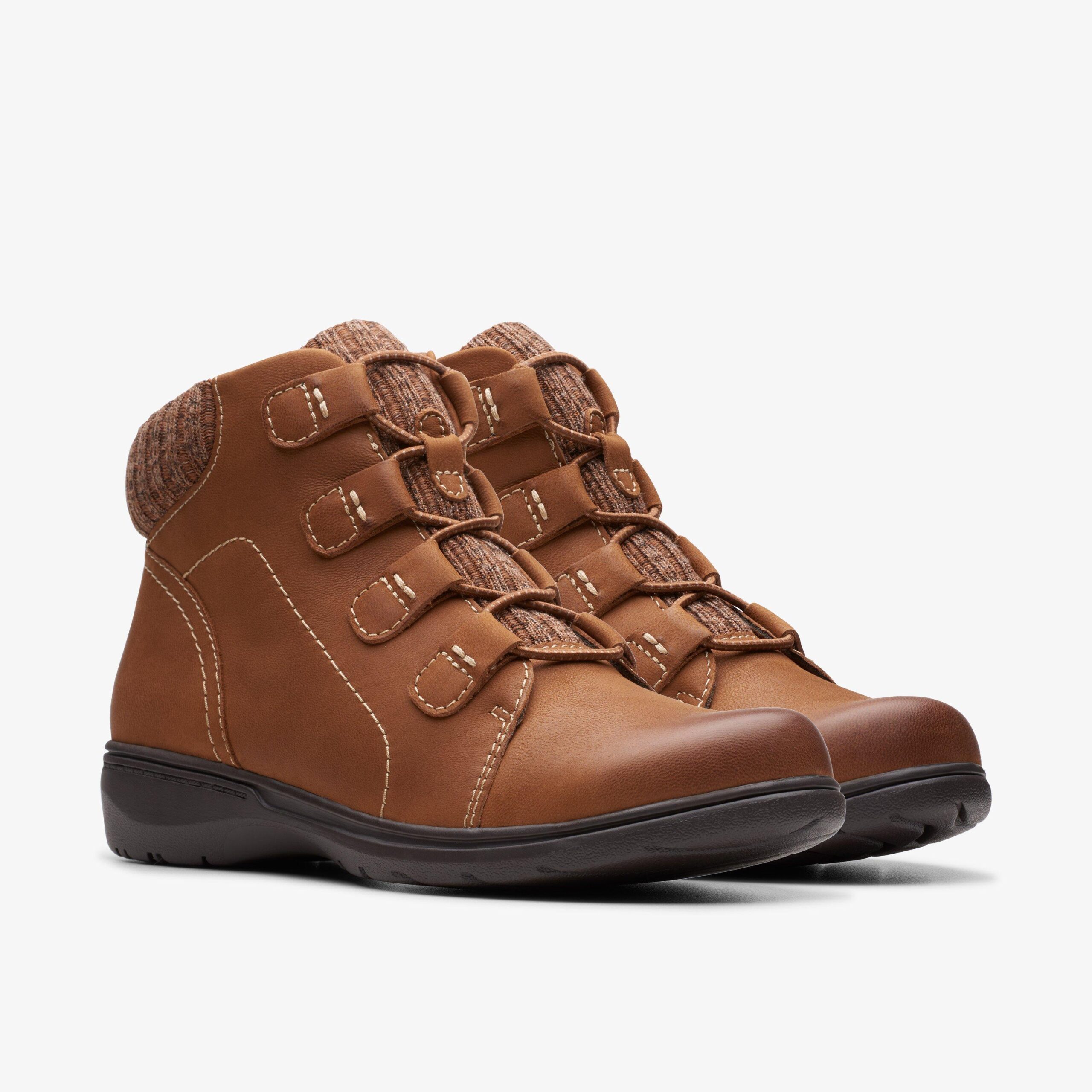 Carleigh Jade Dark Tan Nubuck - Image 4