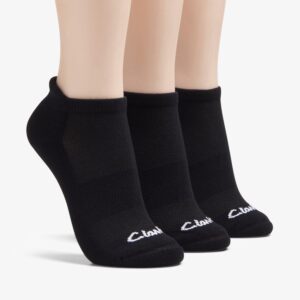 3 Pack Solid Athletic Sock Black