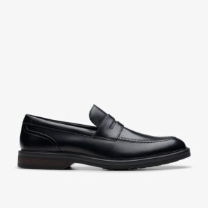 Aldwin Step Black Leather