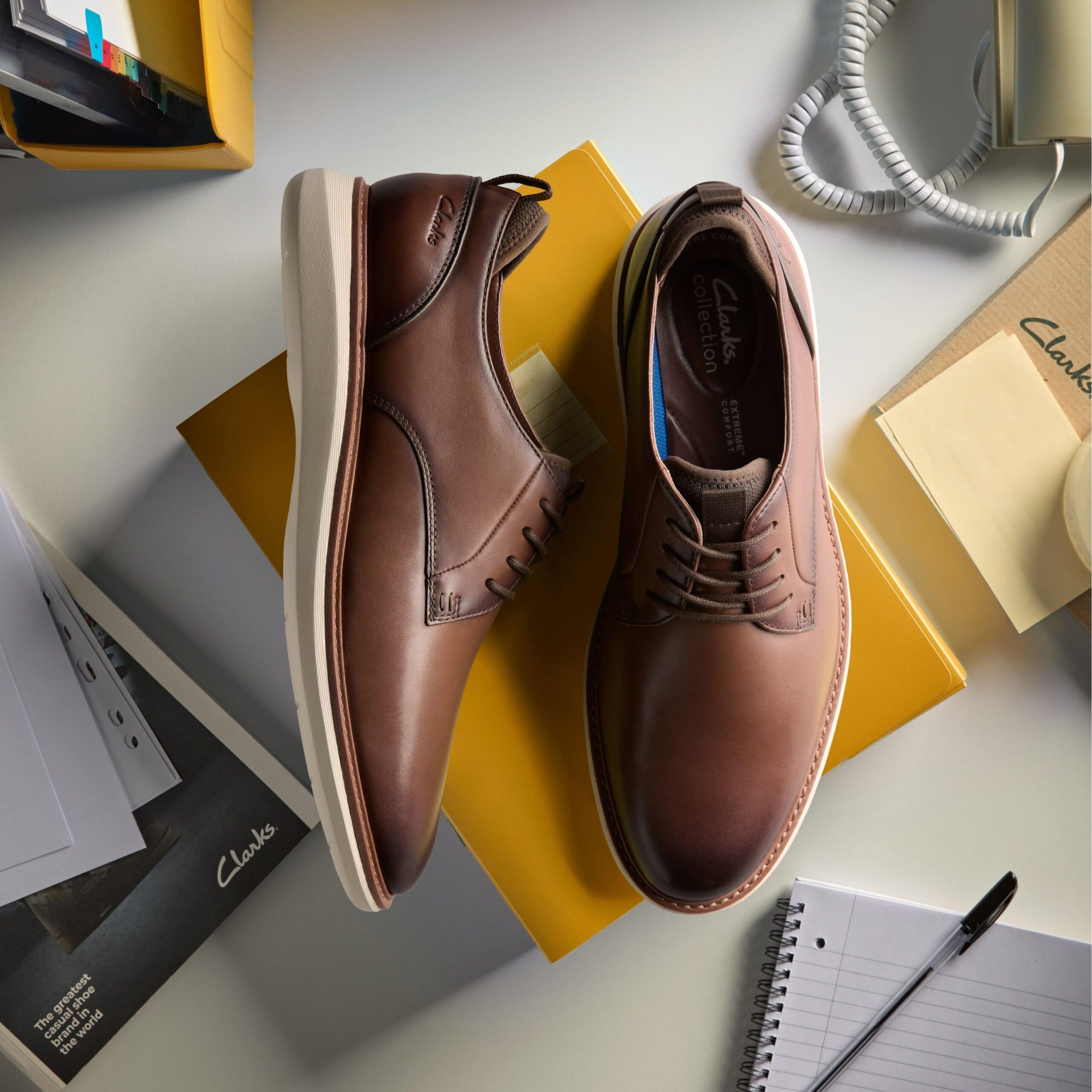 Brantin Plain Dark Tan Leather - Image 3