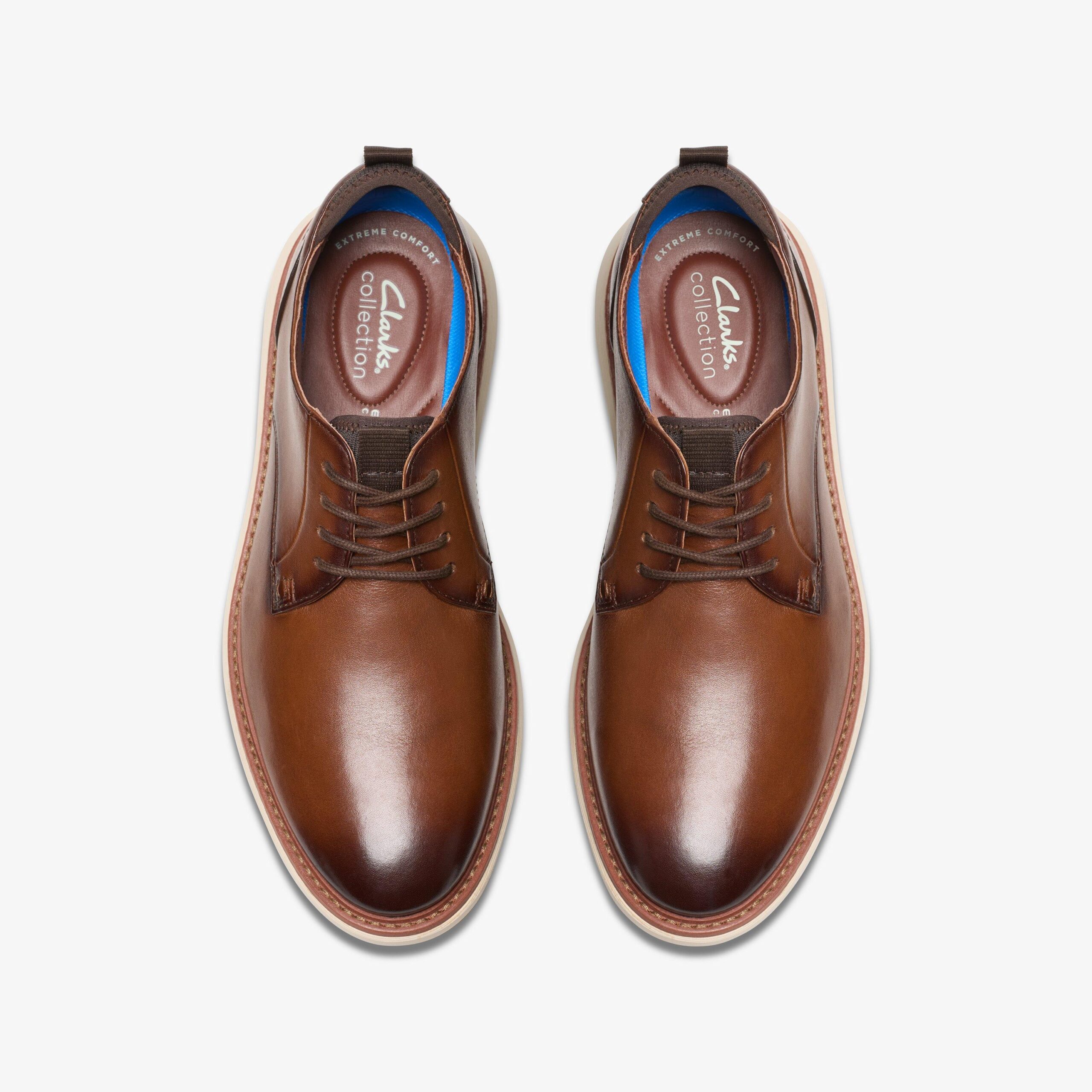 Brantin Plain Dark Tan Leather - Image 10