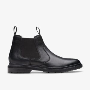 Burchill Up Black Leather