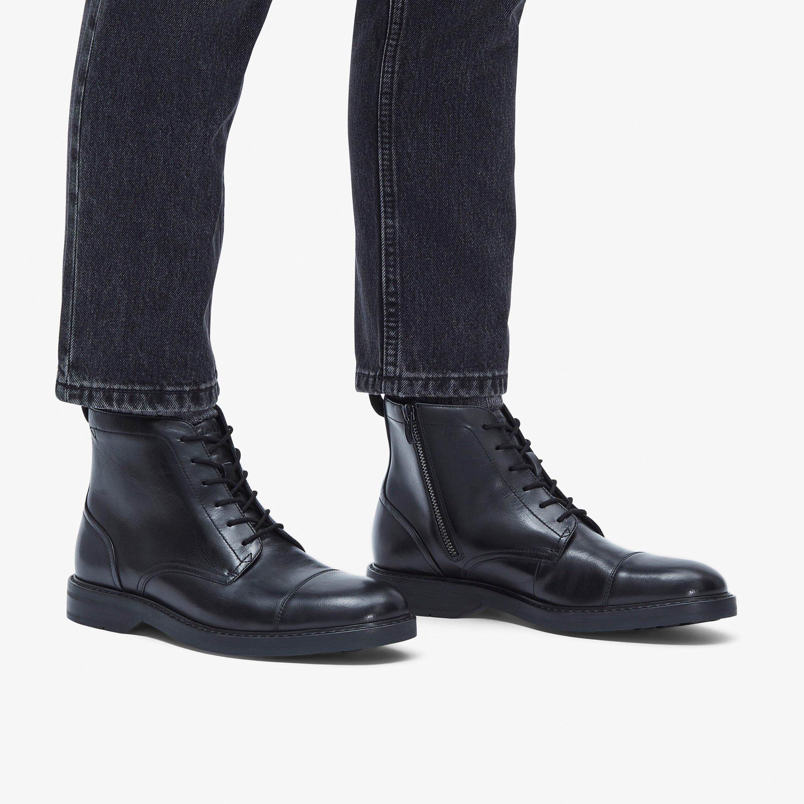Aldwin Cap Black Leather - Image 2