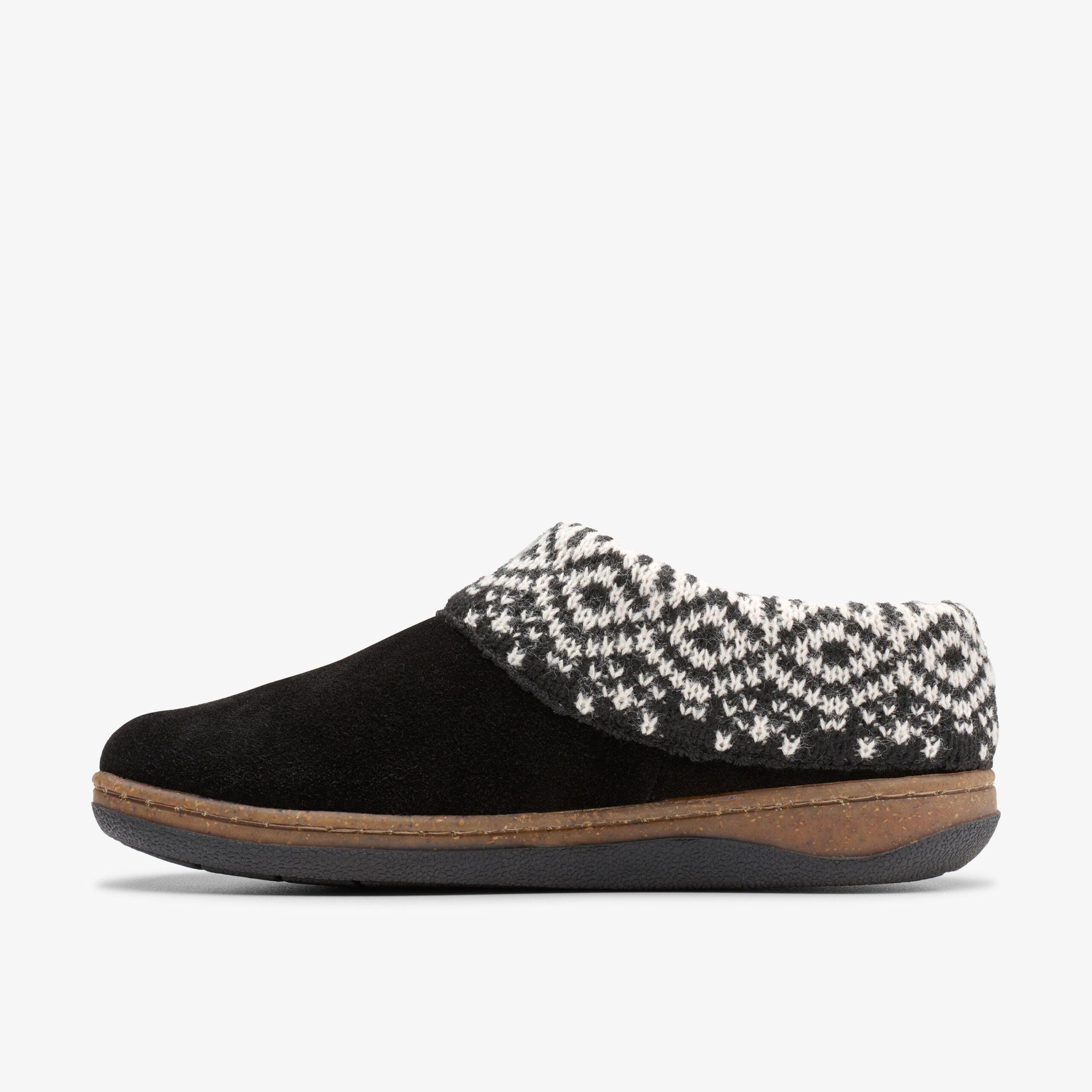 Willowdean Sweater Slippers Black - Image 2