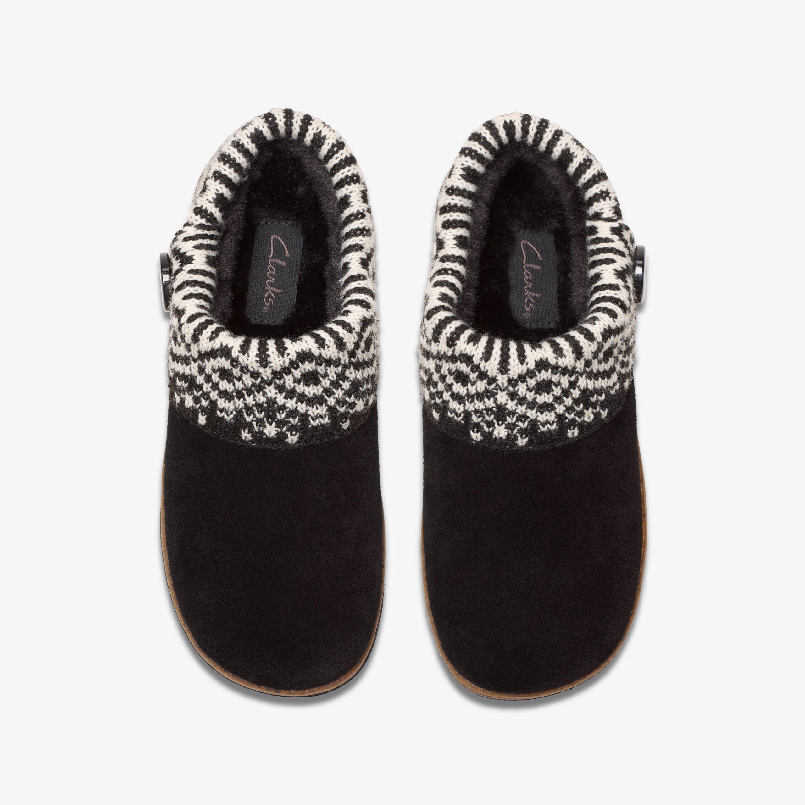 Willowdean Sweater Slippers Black - Image 6