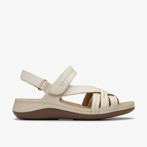 Cecily Strap Cream Leather