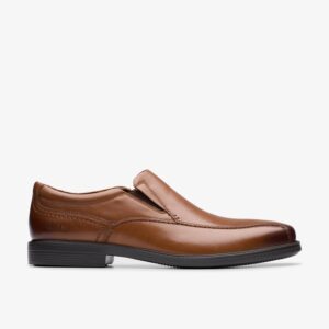 Dresslite Step Dark Tan Leather
