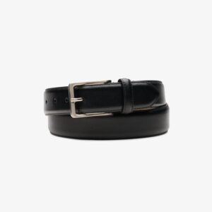 Dress Belt Burnished Black