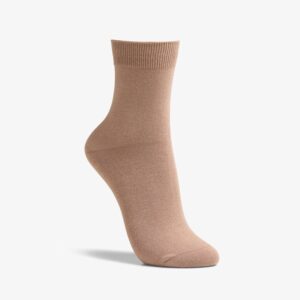 Solid Dress Crew Sock Khaki