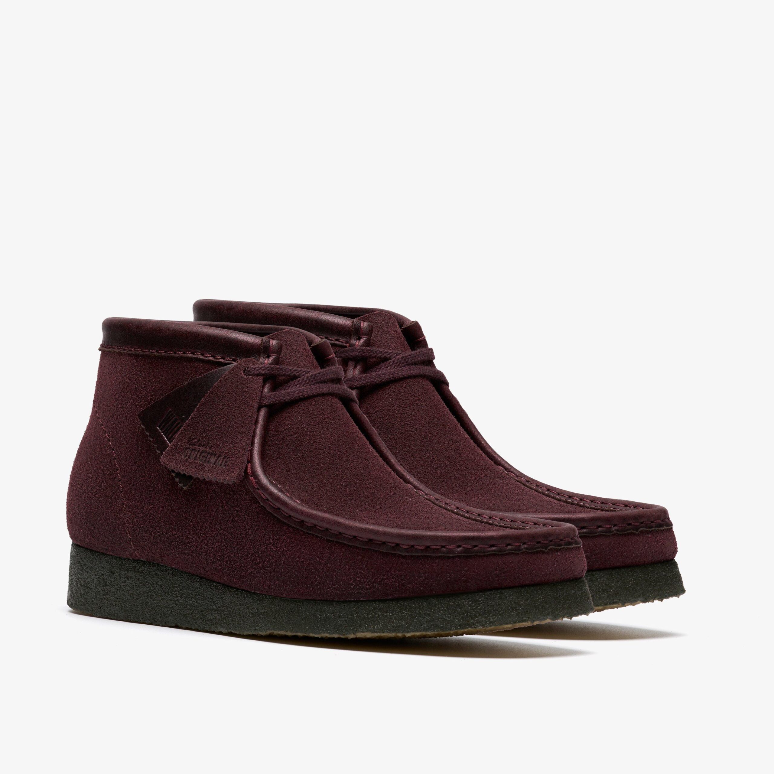 Wallabee Boot Purple Grape Suede - Image 4
