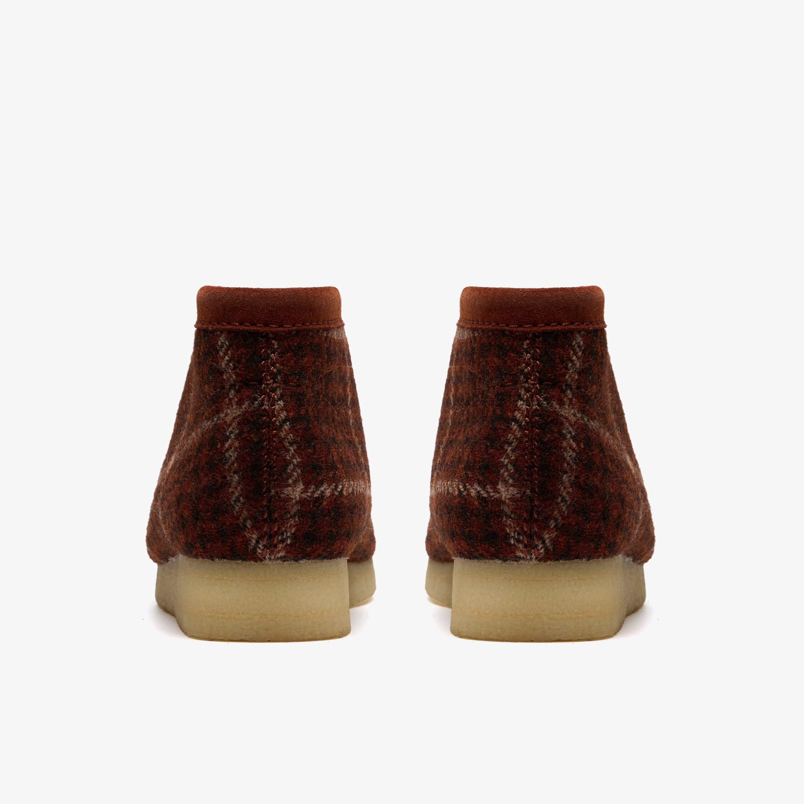 Wallabee Boot Rust Tweed Combination - Image 6