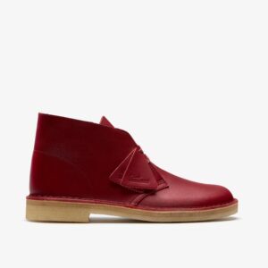 Desert Boot Dark Red Leather