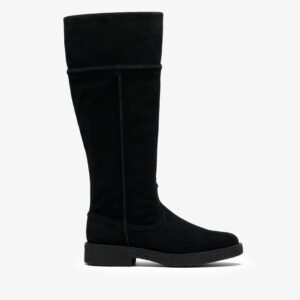 Nella Hi Black Suede
