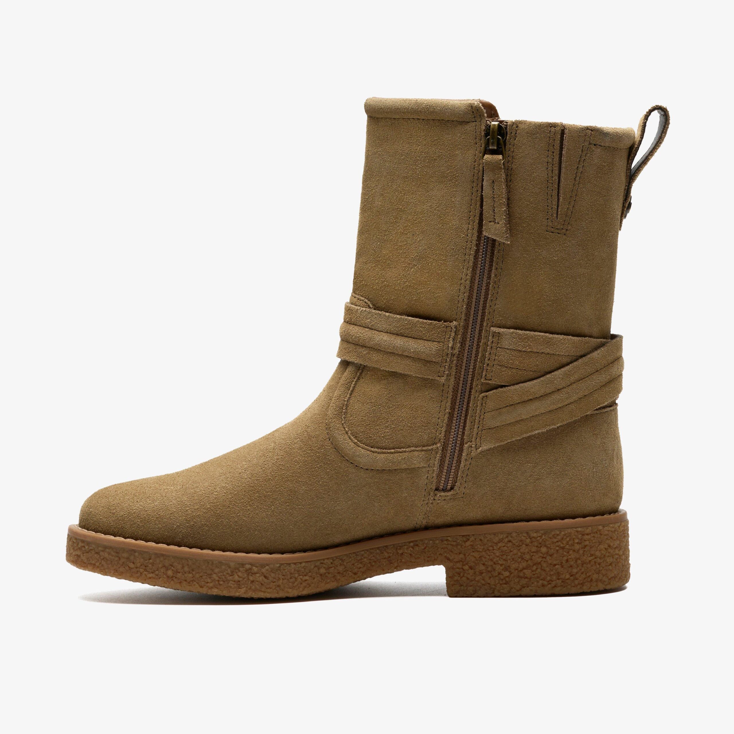 Nella Mid Dark Sand Suede - Image 2