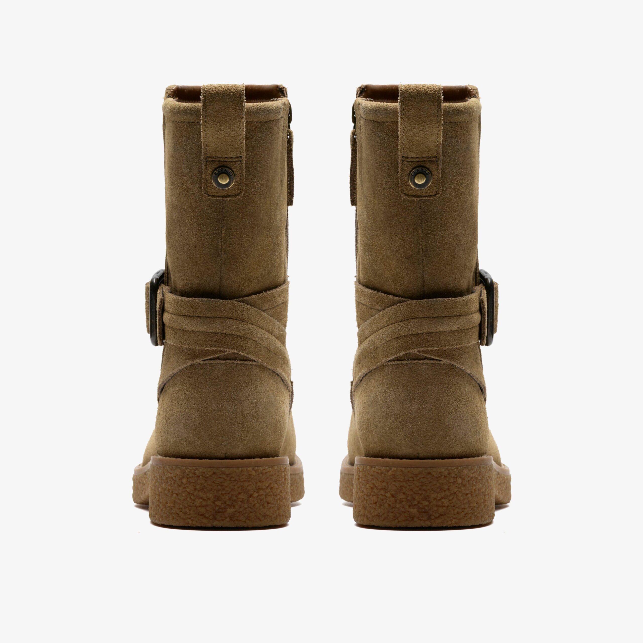 Nella Mid Dark Sand Suede - Image 5