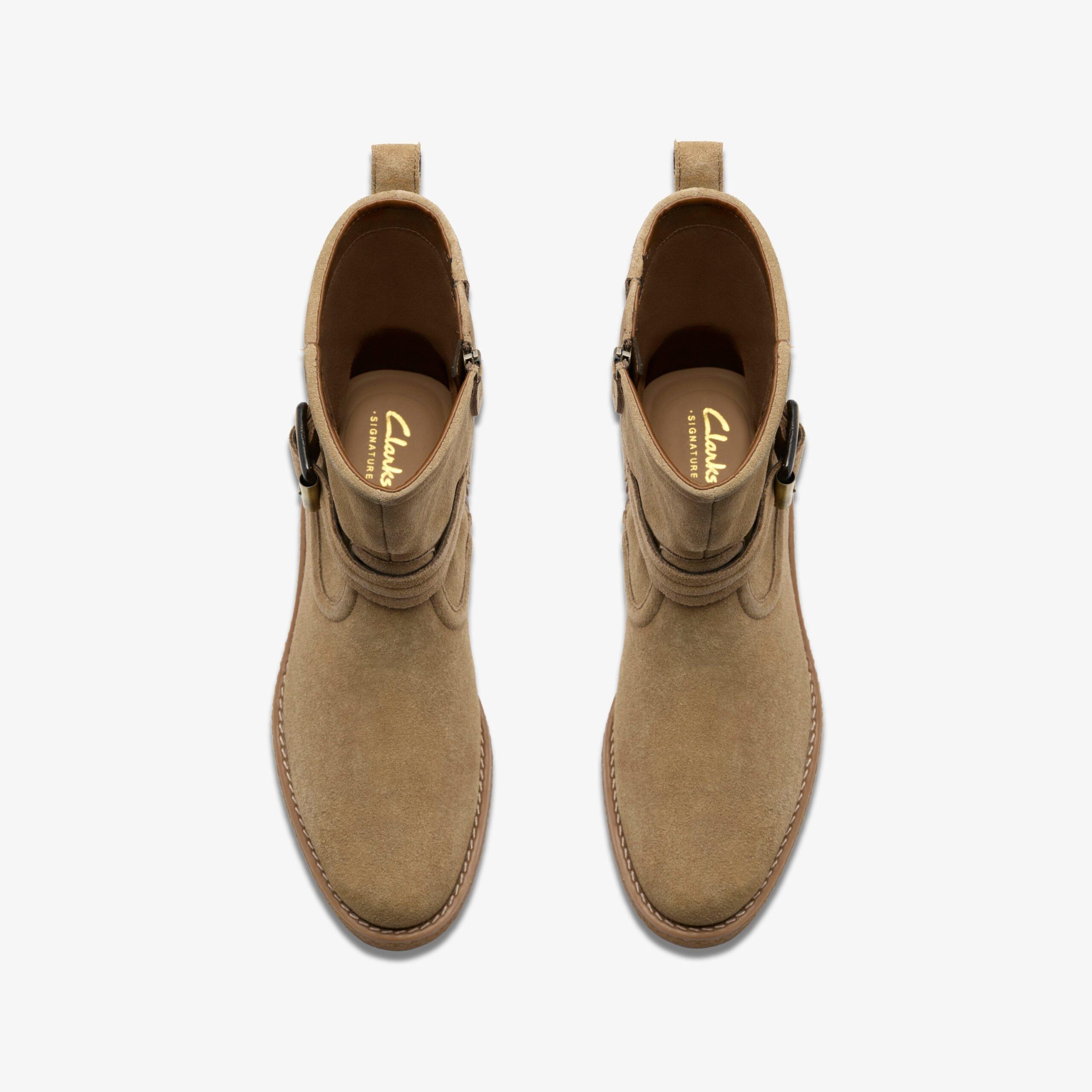 Nella Mid Dark Sand Suede - Image 6