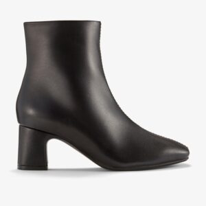 Fernie Zip Black Leather