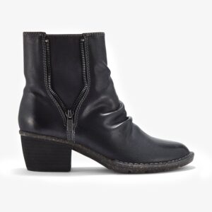 Kastela Zip Black Leather