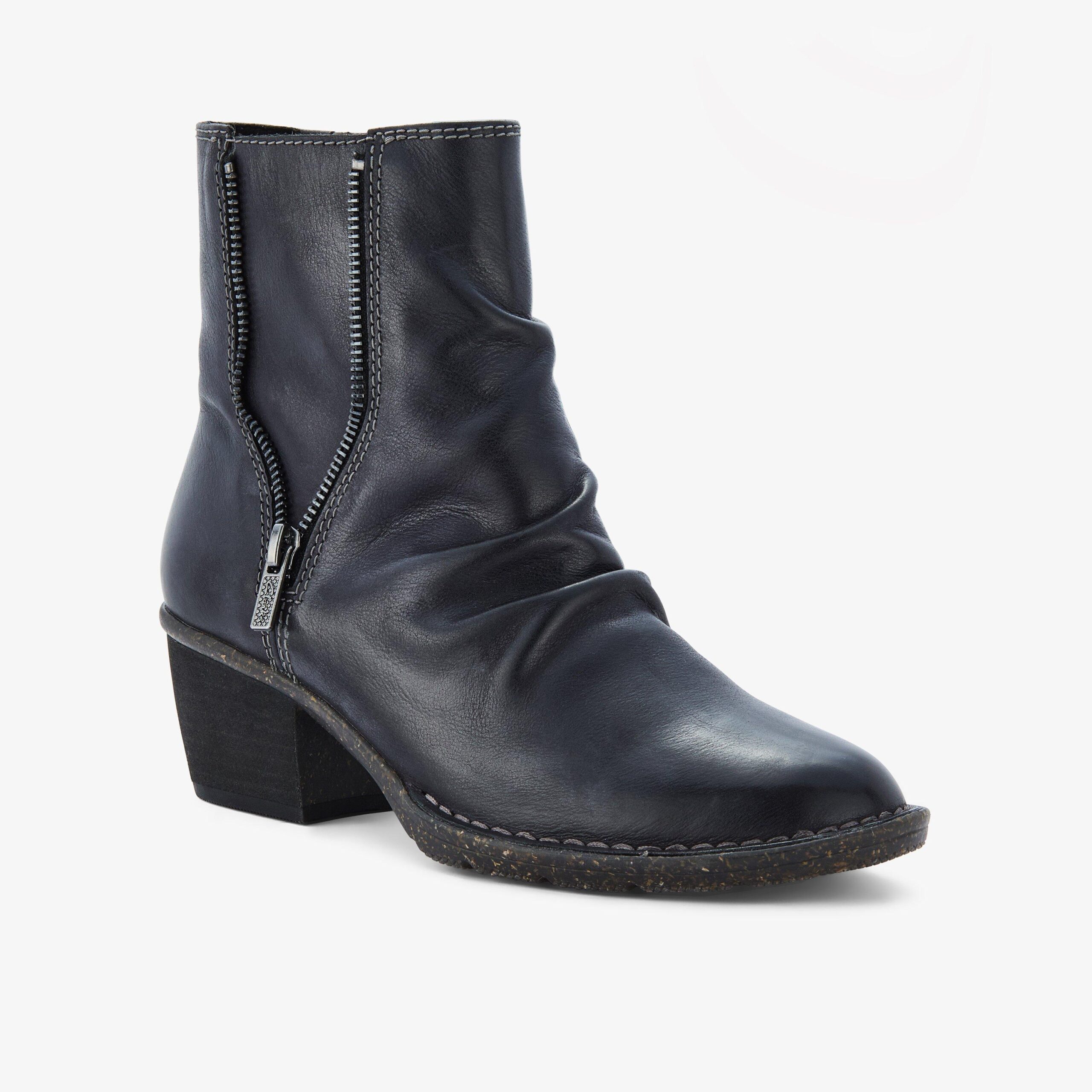 Kastela Zip Black Leather - Image 4