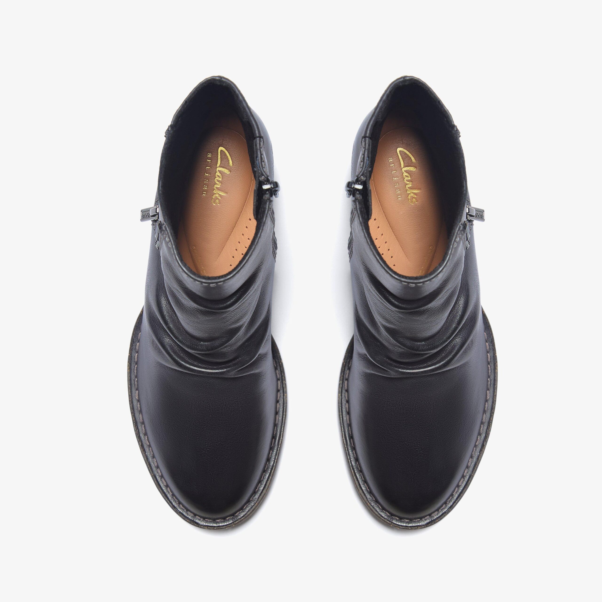 Kastela Zip Black Leather - Image 6