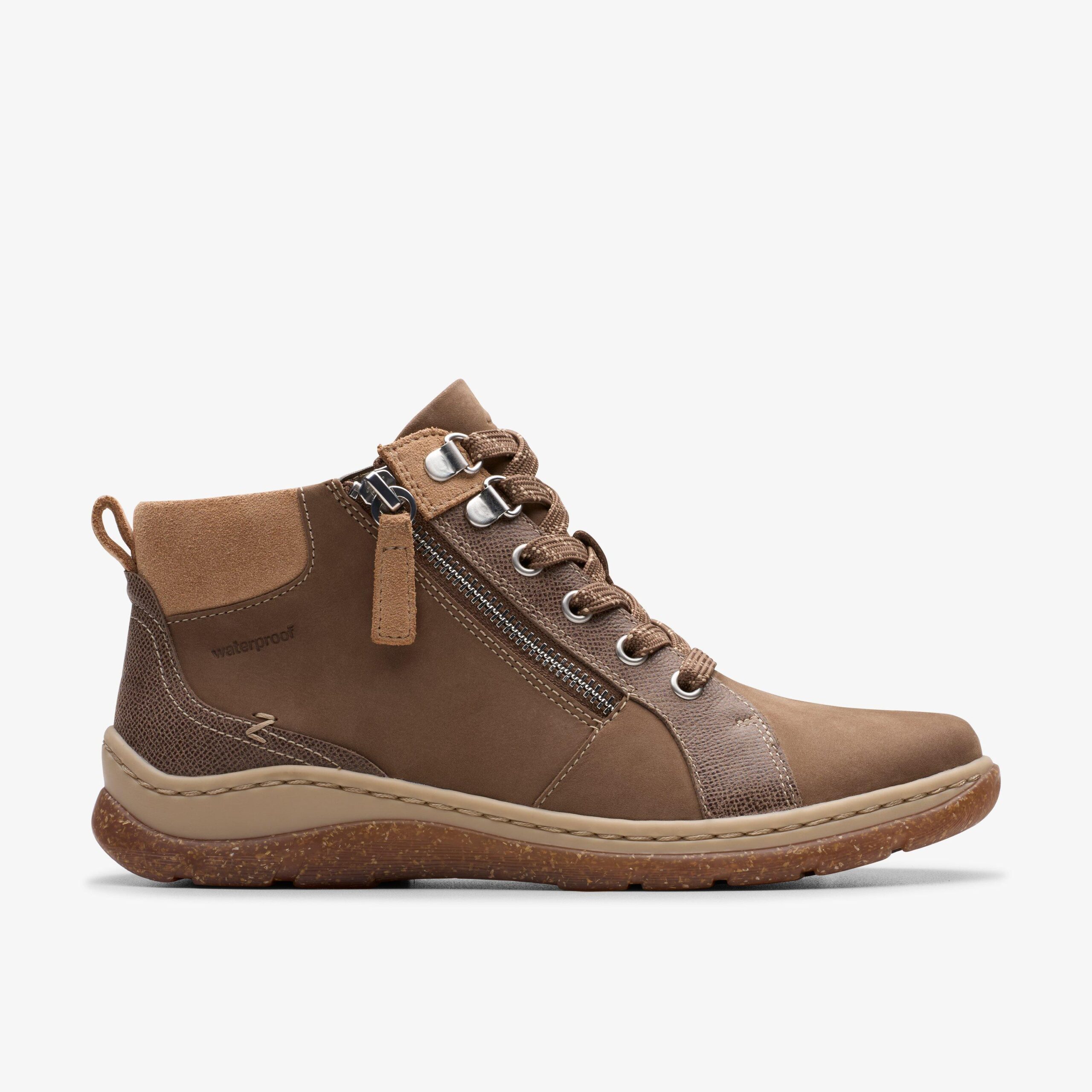 Orlene Top Waterproof Dark Sand Nubuck