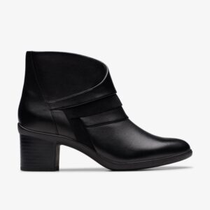 Shaya Sky Black Leather