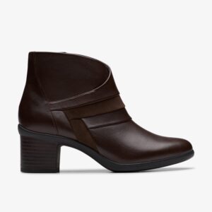 Shaya Sky Dark Brown Leather