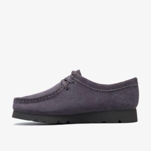 Wallabee Gore-Tex Waterproof Purple Grey Suede