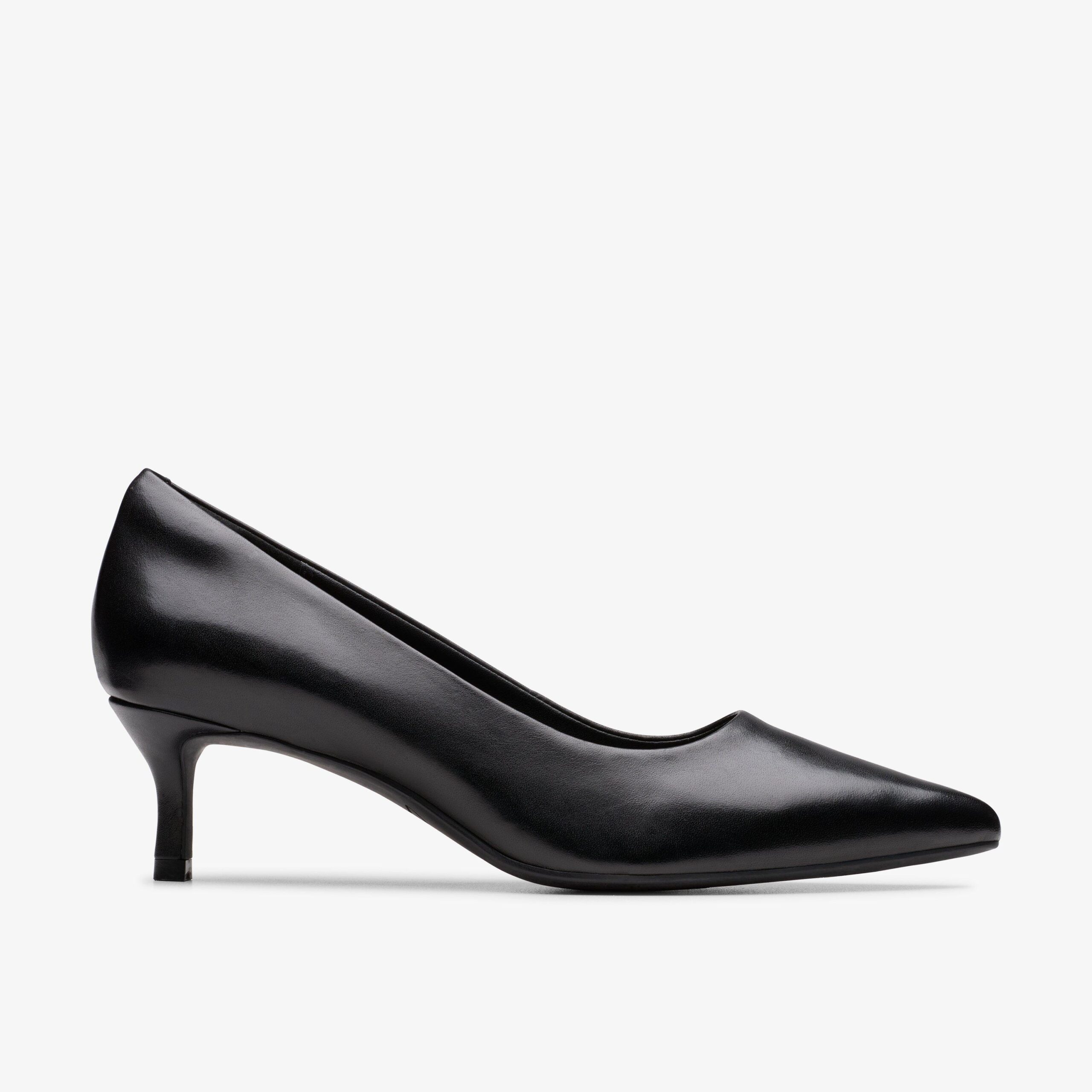 Zarey Court Black Leather
