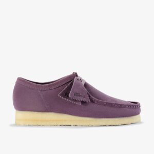 Wallabee Plum Suede