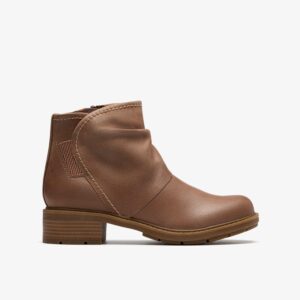 Hearth Sofia Dark Sand Leather