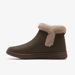 Breeze Fur Dark Olive Combination