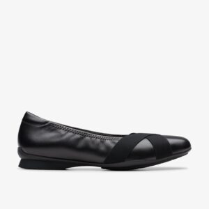 Jazmynn Gem Black Leather